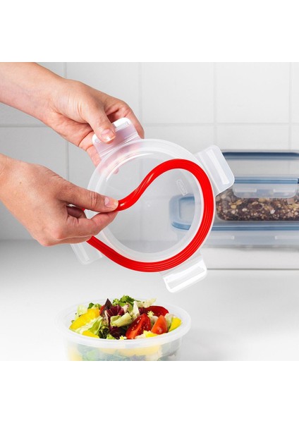 Saklama Kabı Contası, Plastik, Yuvarlak, 4 Adet fırsatları