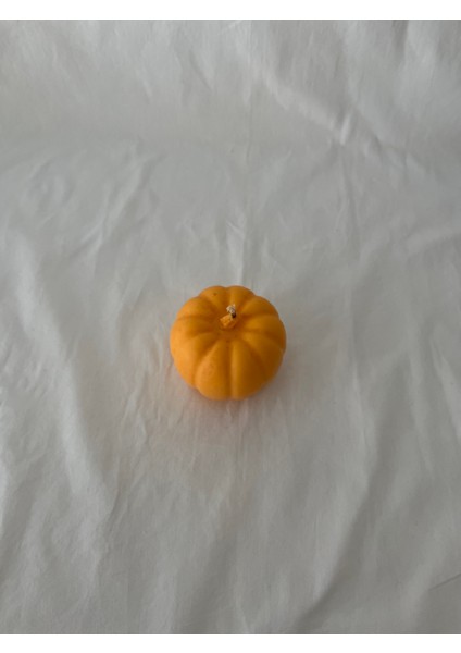 Pumpkin Candle Vanilya Kokulu 140 Gram Doğal Soya Mumu - El Yapımı fırsatları
