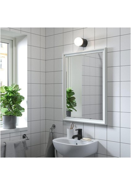 Duvar Aynası, Beyaz, 60X80 cm fırsatları