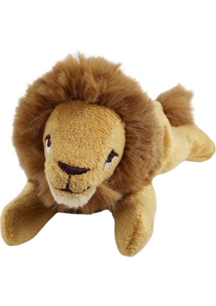 Yumuşak Oyuncak, Sarı-Kahverengi, 13 Cm, Aslan