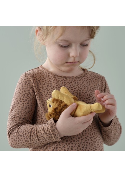 Yumuşak Oyuncak, Sarı-Kahverengi, 13 Cm, Aslan modelleri