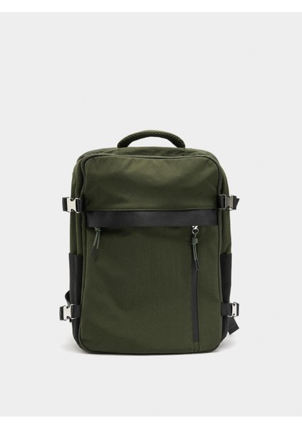 Teknik Kumaş Uzatılabilir Kabin Sırt Çantası