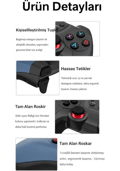 Çiftler Oyun Denetleyicisi Linux/android Oyun Kutusu Pc Akıllı Tv Kutusu 2.4g Gamepad indirimleri