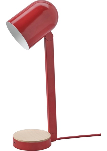 Masa Lambası, Kırmızı, 34 cm