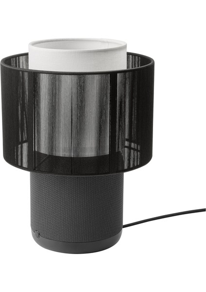 Masa Lambası Hoparlör, Siyah, 40X25 cm