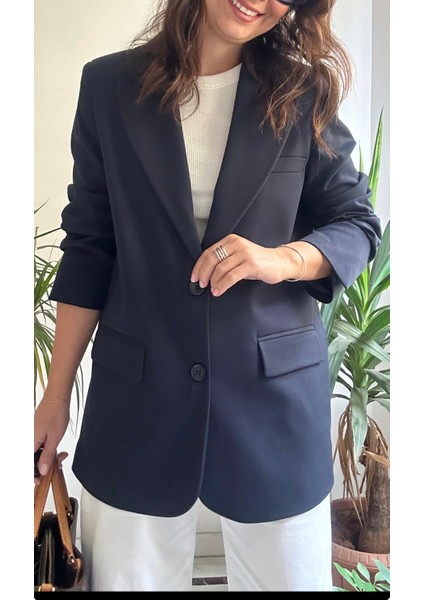 Kadın Lacivert Blazer Ceket fiyatları