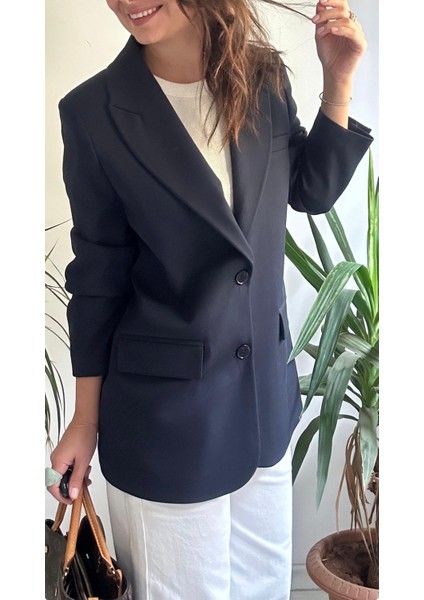 Kadın Lacivert Blazer Ceket indirimleri