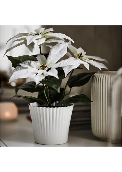Yapay Bitki, Beyaz, 12 Cm, Atatürk Çiçeği fiyatları