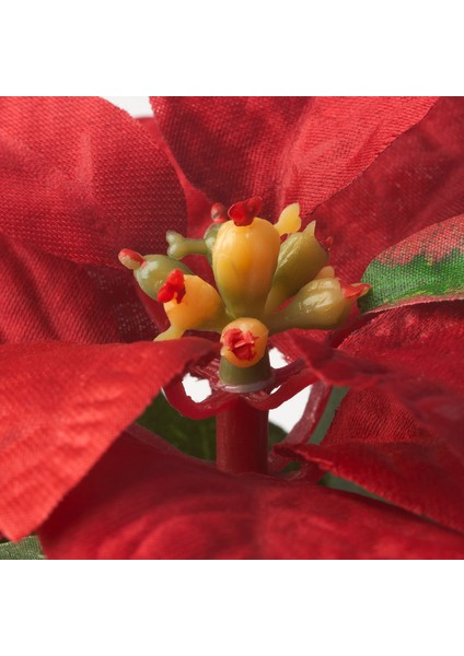 Yapay Bitki, Kırmızı, 6 Cm, Atatürk Çiçeği, Iç-Dış Mekan fırsatları