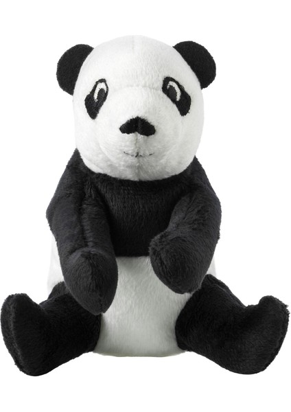 Yumuşak Oyuncak, Siyah-Beyaz, 11 Cm, Panda