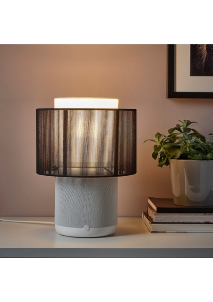 Masa Lambası Hoparlör, Beyaz-Siyah, 40X25 cm modelleri