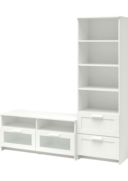 Tv Ünitesi, Beyaz, 180X41X190 cm