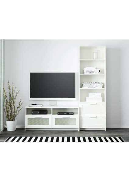 Tv Ünitesi, Beyaz, 180X41X190 cm fiyatları