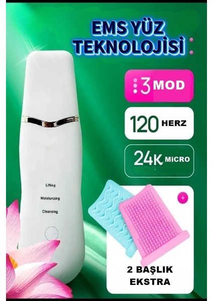 Hipersonik Titreşimli Spatula Siyah Nokta Yüz Temizleme Cihazı