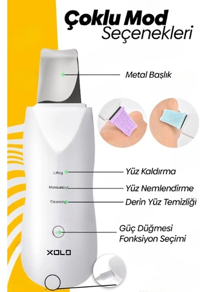 Hipersonik Titreşimli Spatula Siyah Nokta Yüz Temizleme Cihazı fırsatları