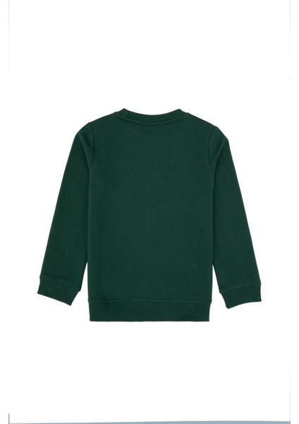 Erkek Çocuk Koyu Yeşil Sweatshirt 50313994-VR079 fiyatları