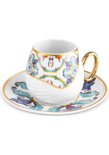 Efsun 6 Kişilik Kahve Fincan Takımı 90 ml