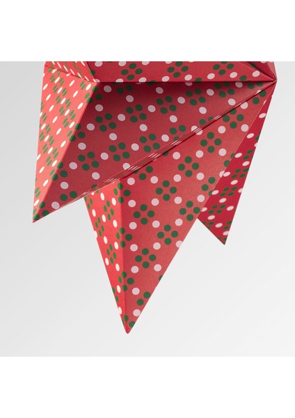 Abajur Başlığı, Pembe-Yeşil, 48 cm fırsatları