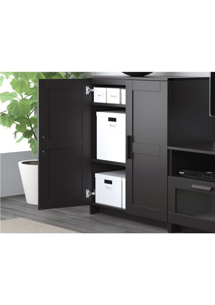 Tv Ünitesi, Siyah, 276X41X95 cm modelleri