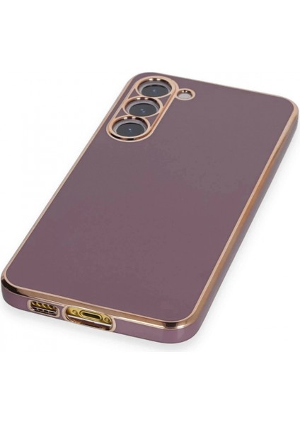 Samsung Galaxy S23 Plus Kılıf Volet Silikon - Mor fırsatları