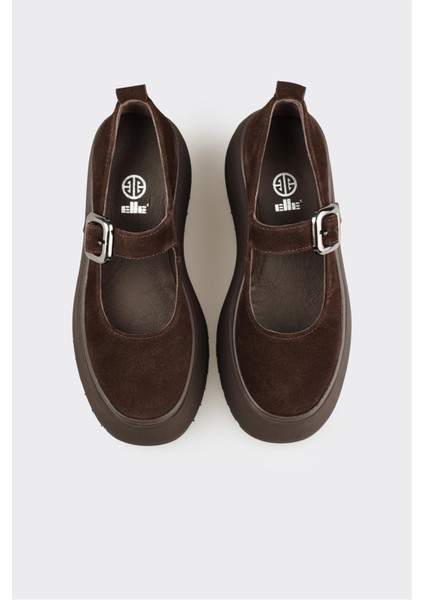 Kahve Deri Kadın Topuklu Ayakkabı fırsatları