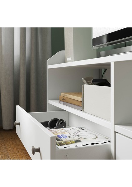 Tv Sehpası, Beyaz, 138X36X54 cm modelleri