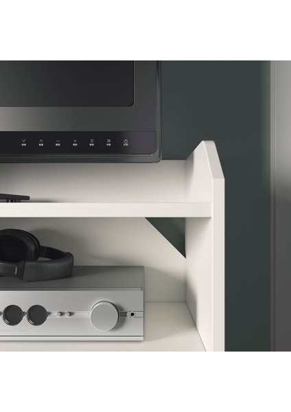 Tv Sehpası, Beyaz, 138X36X54 cm fırsatları