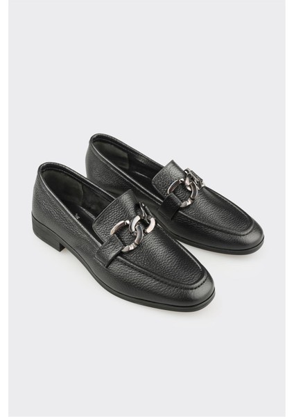 Siyah Deri Kadın Günlük Ayakkabı fiyatları