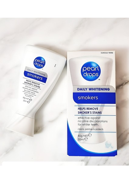 Smokers- Sigara içenler için leke çıkartıcı jel Diş Macunu 50 ml