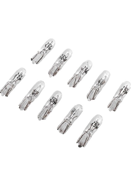 10PCS T5 17 86 206 286 Halojen Ampul Araç Gösterge Paneli Lamba Otomatik Gösterge Tablosu Lamba 1 2W 12V Işık Kaynak Sıcak Beyaz (Yurt Dışından) fiyatları