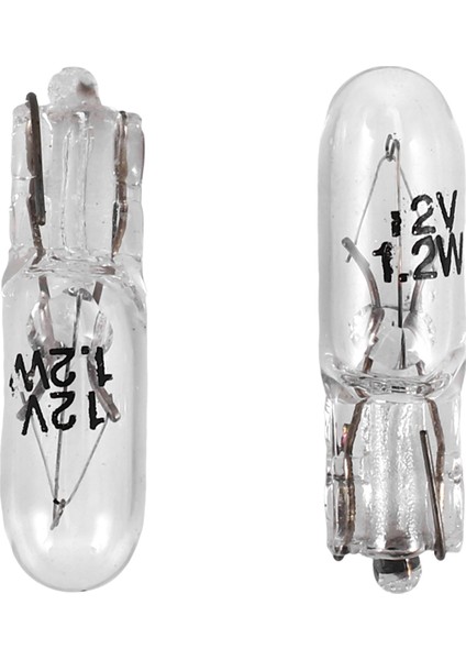 10PCS T5 17 86 206 286 Halojen Ampul Araç Gösterge Paneli Lamba Otomatik Gösterge Tablosu Lamba 1 2W 12V Işık Kaynak Sıcak Beyaz (Yurt Dışından) fırsatları
