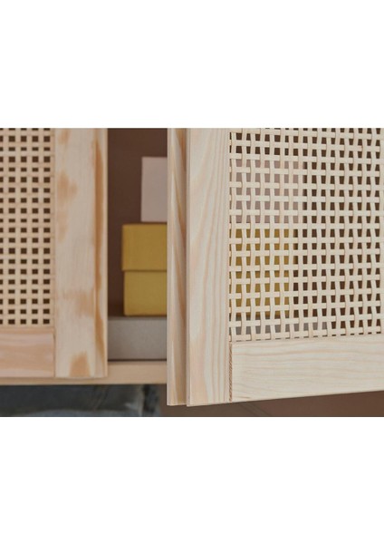 Kapaklı raf ünitesi, çam, 89x30x179 cm fırsatları