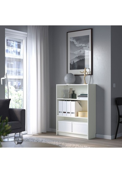 Kitaplık, Beyaz, 80X28X106 cm fiyatları