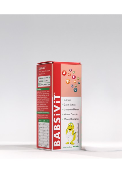 L-Arjininli Multivitamin Şurup 150 ml fiyatları