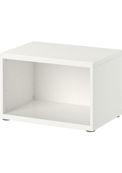 Iskelet, beyaz, 60x40x38 cm