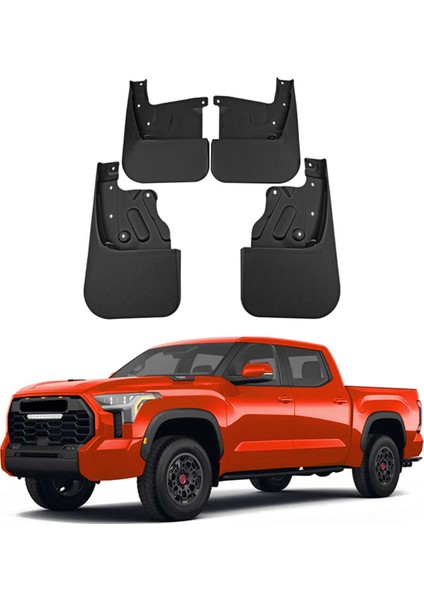 4pcs Araba Çamurluk Çamur Fleps Toyota Tundra 2022-2023 Araba Aksesuarları Için Sıçrama Çamur Koruyucusu Çamurluk (Yurt Dışından) indirimleri