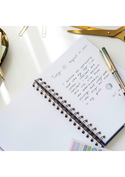 A5 Spiralli Sert Kapak Lastikli Düz - Çizgisiz Not Defteri Chili Biber modelleri