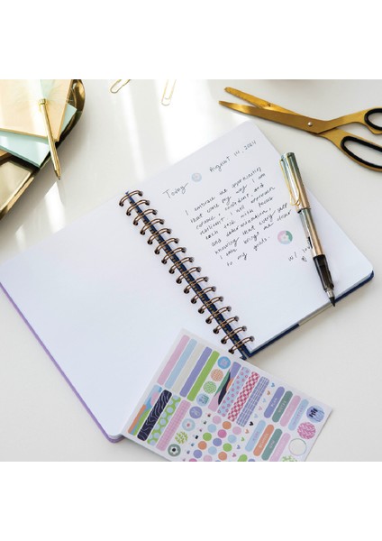 A5 Spiralli Sert Kapak Lastikli Düz - Çizgisiz Not Defteri Chili Biber fırsatları