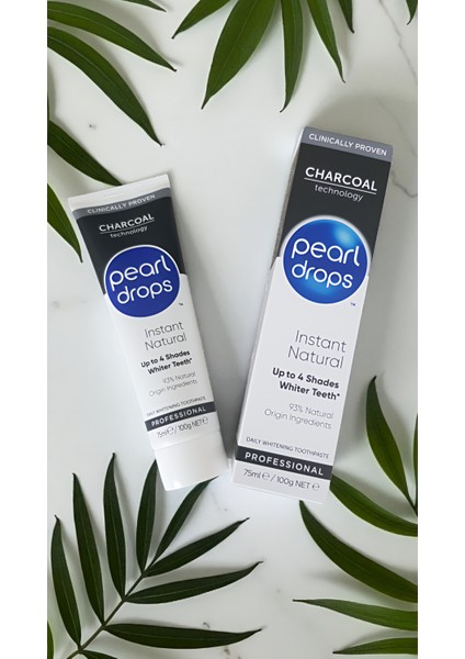 Instant Natural White Diş Macunu 2 x 75 ml indirimleri