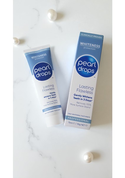 Lasting Flawless -Sıvı kalsiyum Ile Anti-age Özellikli,leke Çıkarıcı Ve 3 Günde Etkili Beyazlatıcı Diş Macunu 75ml