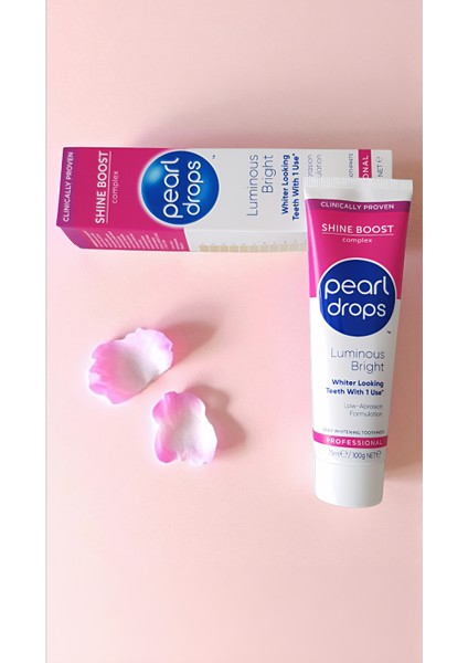 Luminous Bright -Dişlerin anında daha ışıltılı parlak olmasını sağlayan beyazlatıcı diş macunu 75 ml fırsatları