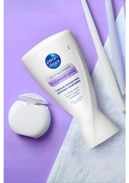 Hollywood Smile - Aktif Oksijen ve Gelişmiş Formül ile 5 Ton Beyazlık Sağlayan Diş Macunu 50ml fırsatları