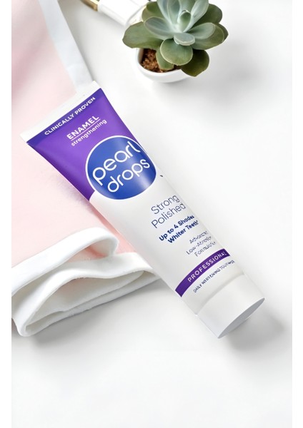 Strong-Diş Minesini Güçlendiren, Parlatıcı, Leke Çıkaran Beyazlatıcı Diş Macunu 75ml