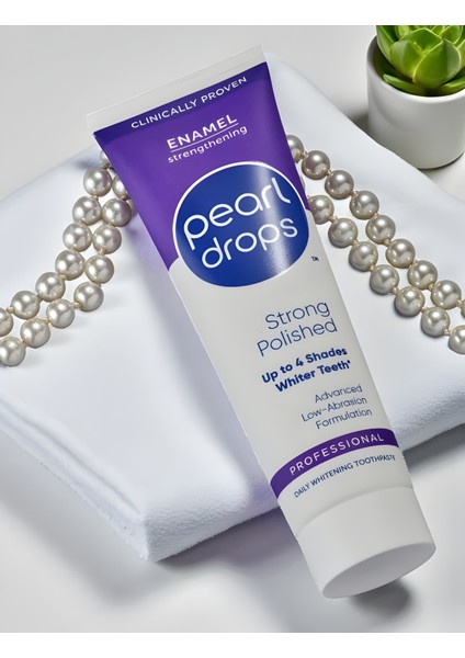 Strong-Diş Minesini Güçlendiren, Parlatıcı, Leke Çıkaran Beyazlatıcı Diş Macunu 75ml