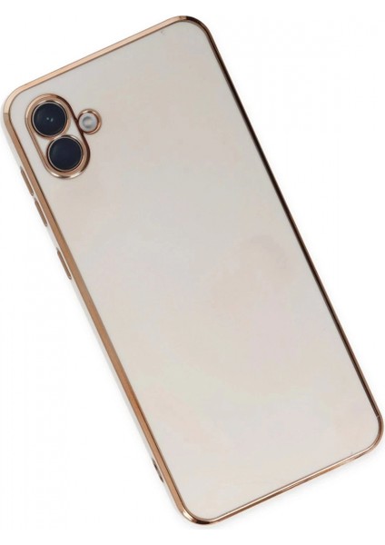 Samsung Galaxy A04 Kılıf Volet Silikon - Beyaz modelleri