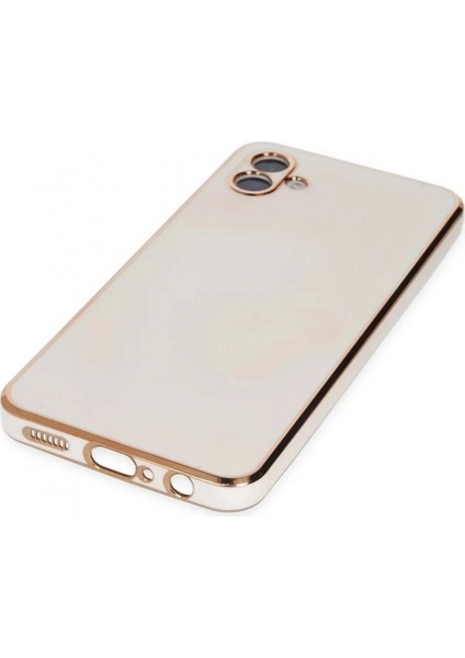 Samsung Galaxy A04 Kılıf Volet Silikon - Beyaz indirimleri