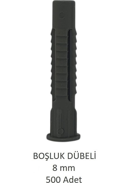 Boşluk, Tuğla Dübeli 8 mm 500 Adet