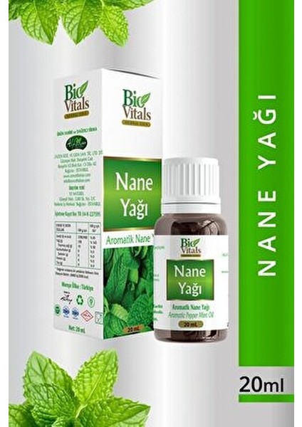 Nane Yağı Cilt Bakımı İçin Ferahlatıcı Etki 20 ml Unisex Kullanıma Uygun fiyatları