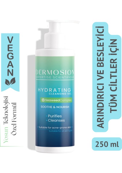 E Vitamini İçerikli Seaweed Complex Yüz Temizleme Jeli - Tüm Cilt Tipine Uygun 250 ml