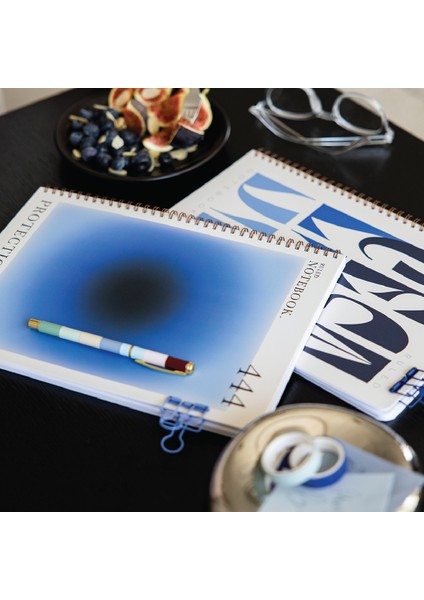 A4 Spiralli Karton Kapak 2’li Set Çizgili Okul Defteri 80 Yaprak, Ders Programlı Aura fırsatları